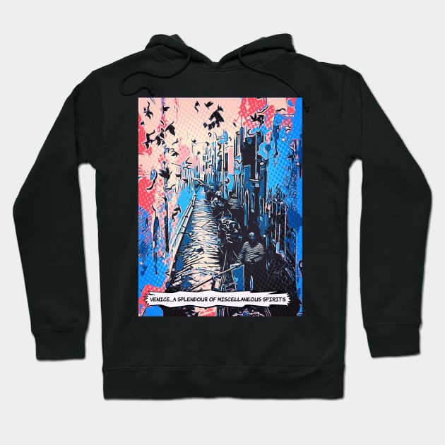 Venice Hoodie by KazArtDesigns